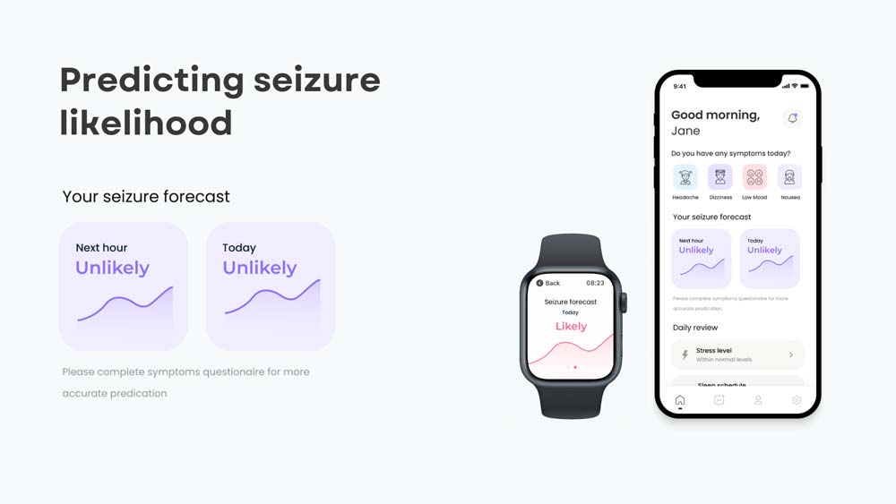 EpiHealth Seizure detection and prediction